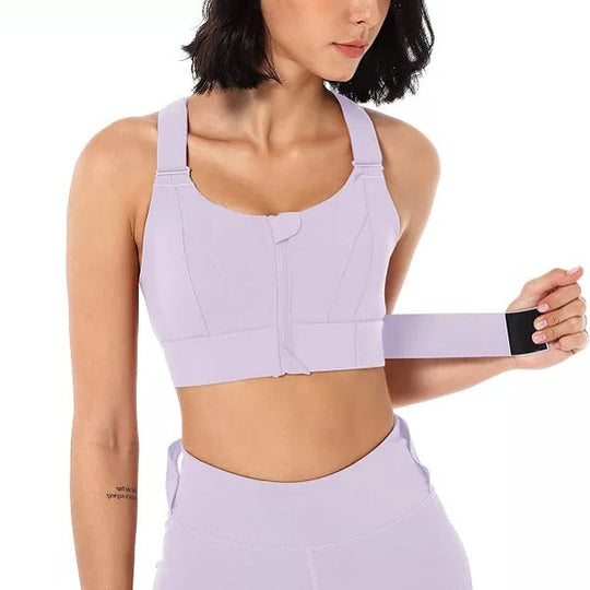 ShapeSecure | Alltagstauglicher High Support Sport-BH Violett Decorique.de