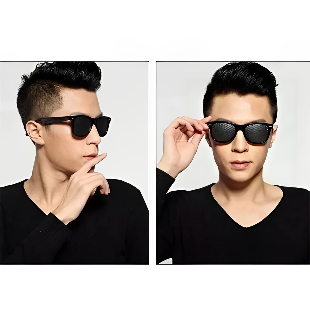 SharpView | Korrektive Lochkristallbrillen für bessere Sicht Decorique.de