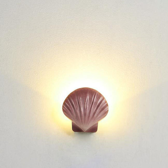 ShellaLux | Wasserdichte Wandbeleuchtung im modernen Stil Groß Lila Decorique.de