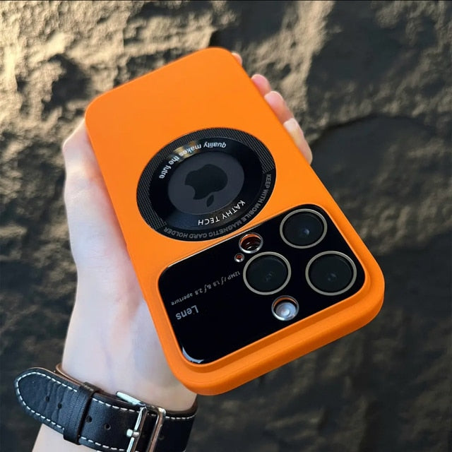 ShieldGuard | Premium Schutzhülle für iPhone Orange Decorique.de