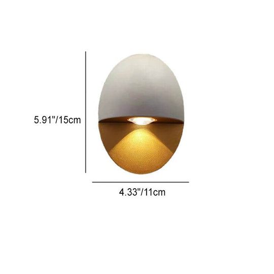 ShineLoop | Aluminium-Außenleuchte in Ovalform Decorique.de