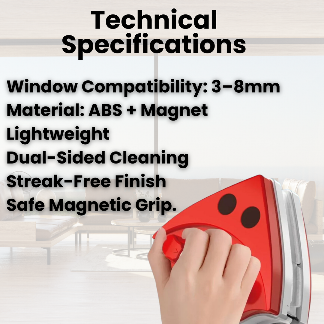ShineMate | Magnetfensterreiniger – Sicher & Sauber bei Doppelverglasung Decorique.de