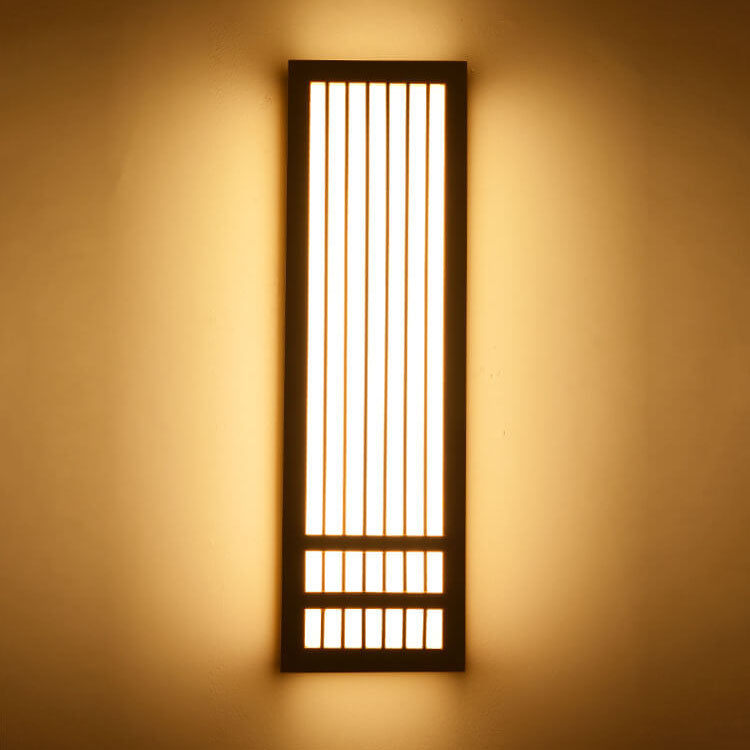 ShizuLight | Japanische LED-Wandleuchte aus Holz Groß Warmes Licht (3000K) 230V Decorique.de