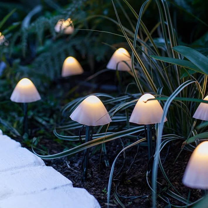 ShroomFest | Farbige LED-Pilze mit 8 Lichtmodi Warmweiß Decorique.de