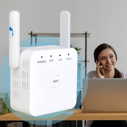 SignalMax | WiFi-Booster – Signalverstärker für Abdeckung im ganzen Haus Decorique.de