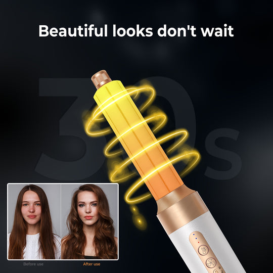 SilkBreeze | 7-in-1 Haarstyler mit Diffusor & Air Curling Wand Decorique.de