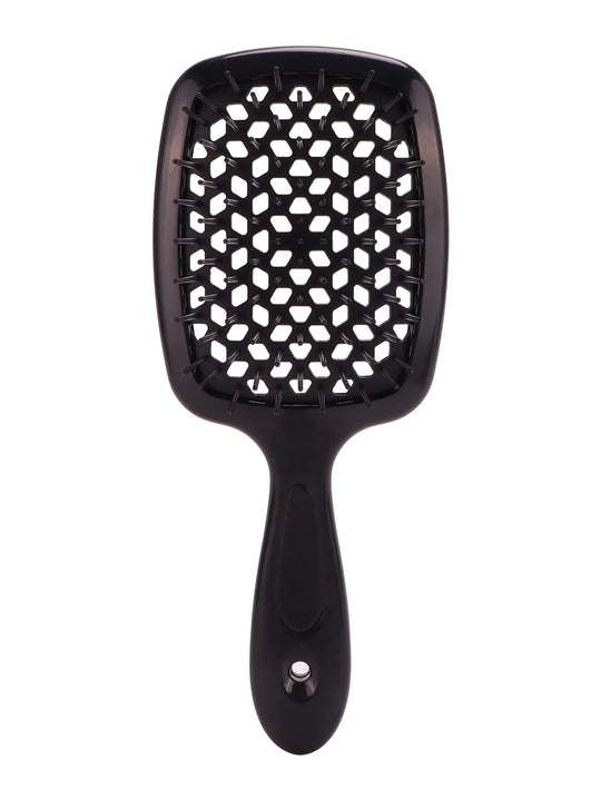 SilkBrush | Hohlraum-Luftkamm für Locken und Styling Schwarz Decorique.de