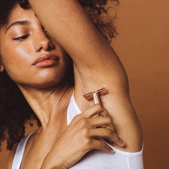 SilkLady | Premium Rasiermesser mit Basis Decorique.de