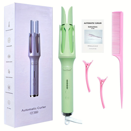 SilkWave | Automatischer Lockenstab in Rosa mit Smart Timer & Sensor Decorique.de