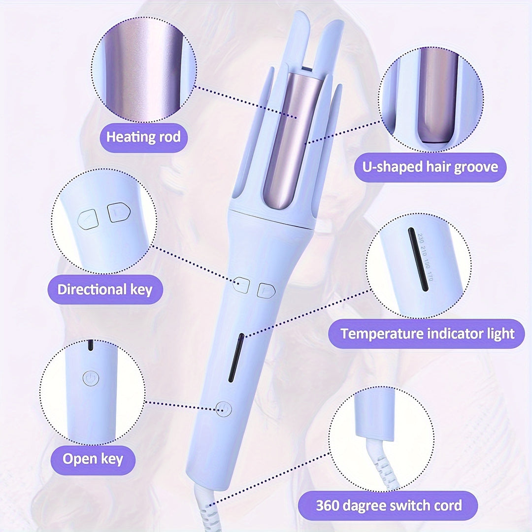 SilkWave | Automatischer Lockenstab in Rosa mit Smart Timer & Sensor Decorique.de