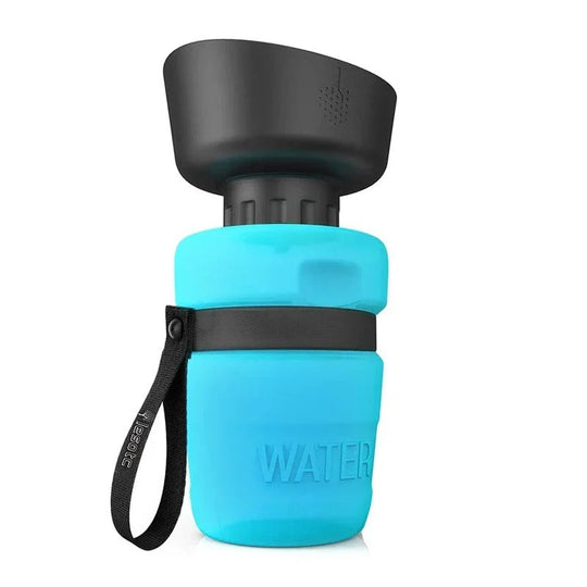 SipTrail | Faltbare Hundewasserflasche Blau Decorique.de