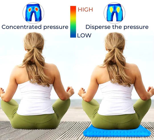 SitWell | Orthopädisches Gel-Sitzkissen Decorique.de