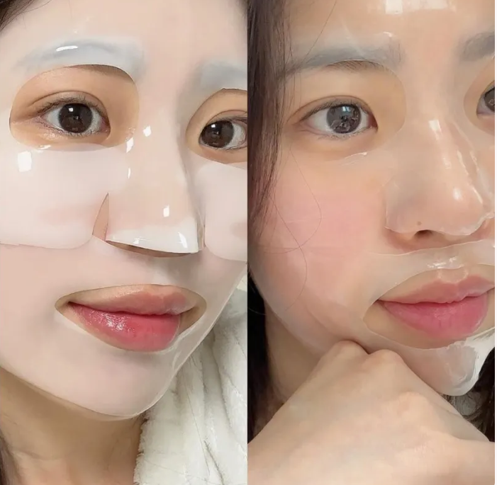 SkinGlow | Feuchtigkeitsspendende & Anti-Aging Kollagen Maske Decorique.de