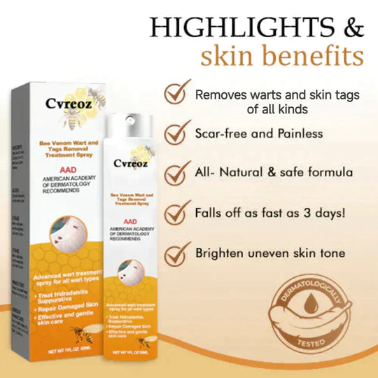 SkinPure | Warzen- & Hauttagspray – Schnell wirkend, Präzisionsdüse Decorique.de