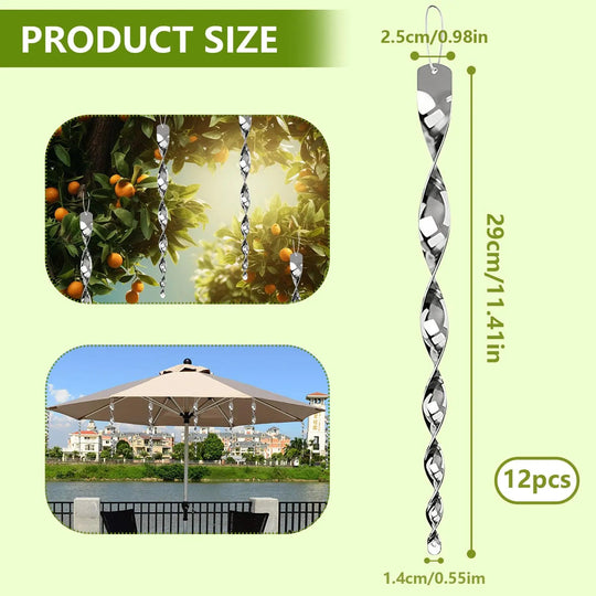 SkyFlash | Glänzender Vogelschutz ohne Chemie Decorique.de