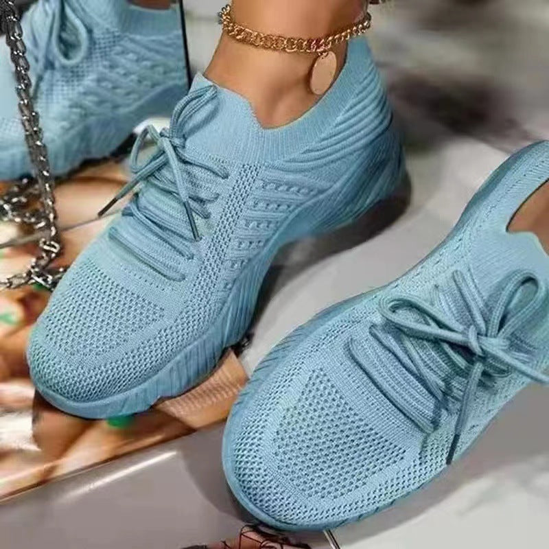 Skylar | Superleichte, Rutschfeste Sneakers | Damen blau Decorique.de