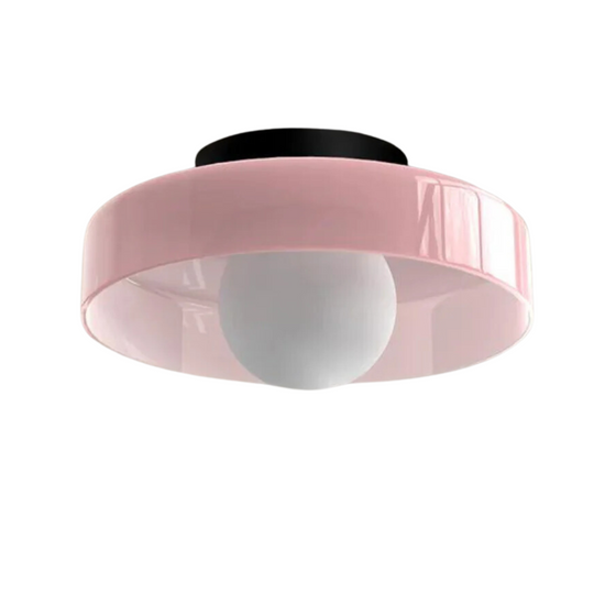 SkyLumi | Runde Deckenleuchte mit Stilvoller Funktionalität Rosa Decorique.de