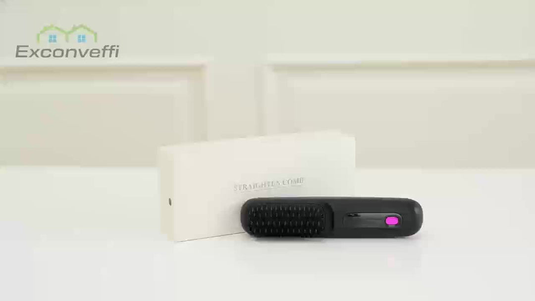 SleekMate | Tragbarer Haarglätterkamm mit Schnellaufheizung Decorique.de