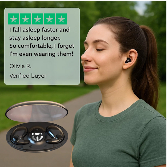 SleepPods | Schlafkopfhörer – Drahtlose Ohrhörer für Seitenschläfer Decorique.de