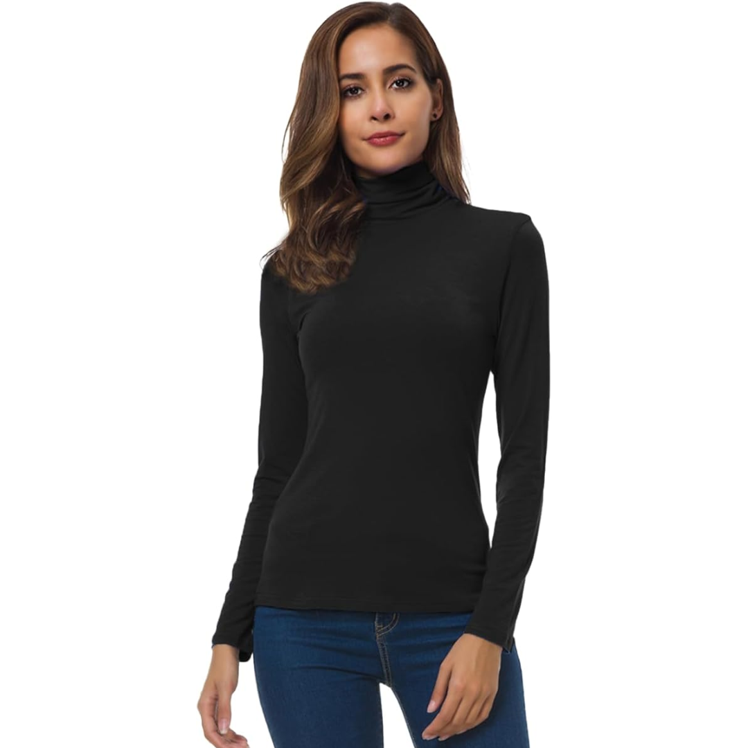 Judy | Slim Fit Rollkragenpullover – Leicht & Vielseitig