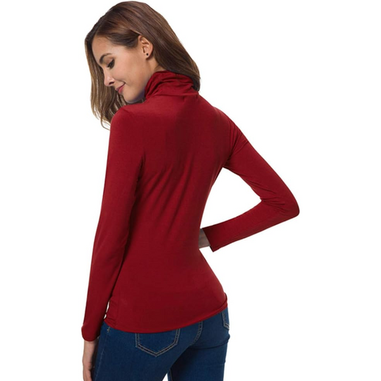 Judy | Slim Fit Rollkragenpullover – Leicht & Vielseitig