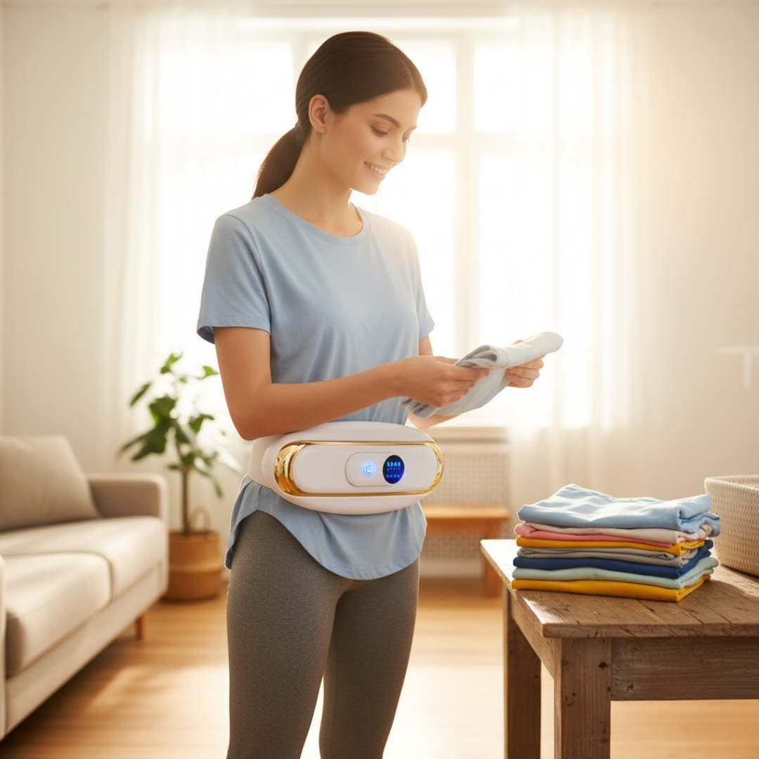 SlimBelt | Bauchfettverbrenner - Elektrisches Abnehmen Decorique.de