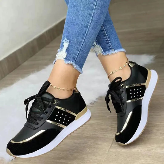 Sloane | Orthopädische Leichte Wanderschuhe | Damen Schwarz Decorique.de