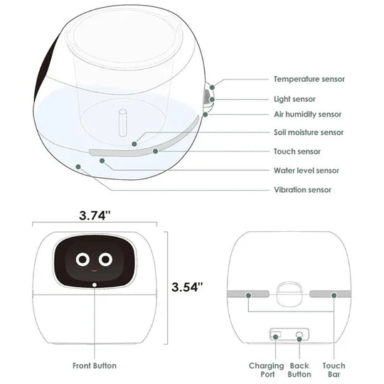 BloomTech | Interaktiver Blumentopf mit Sensorik & LED-Feedback