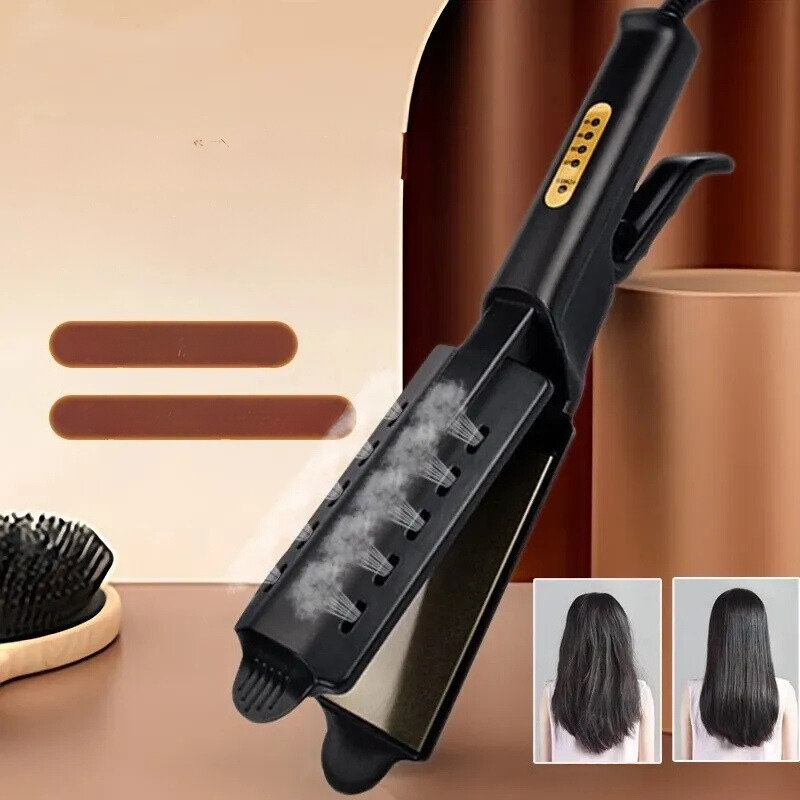 SmoothHeat | Verstellbares Heizelement Doppelte Haarstyling-Gerät für müheloses Locken und Glätten Decorique.de