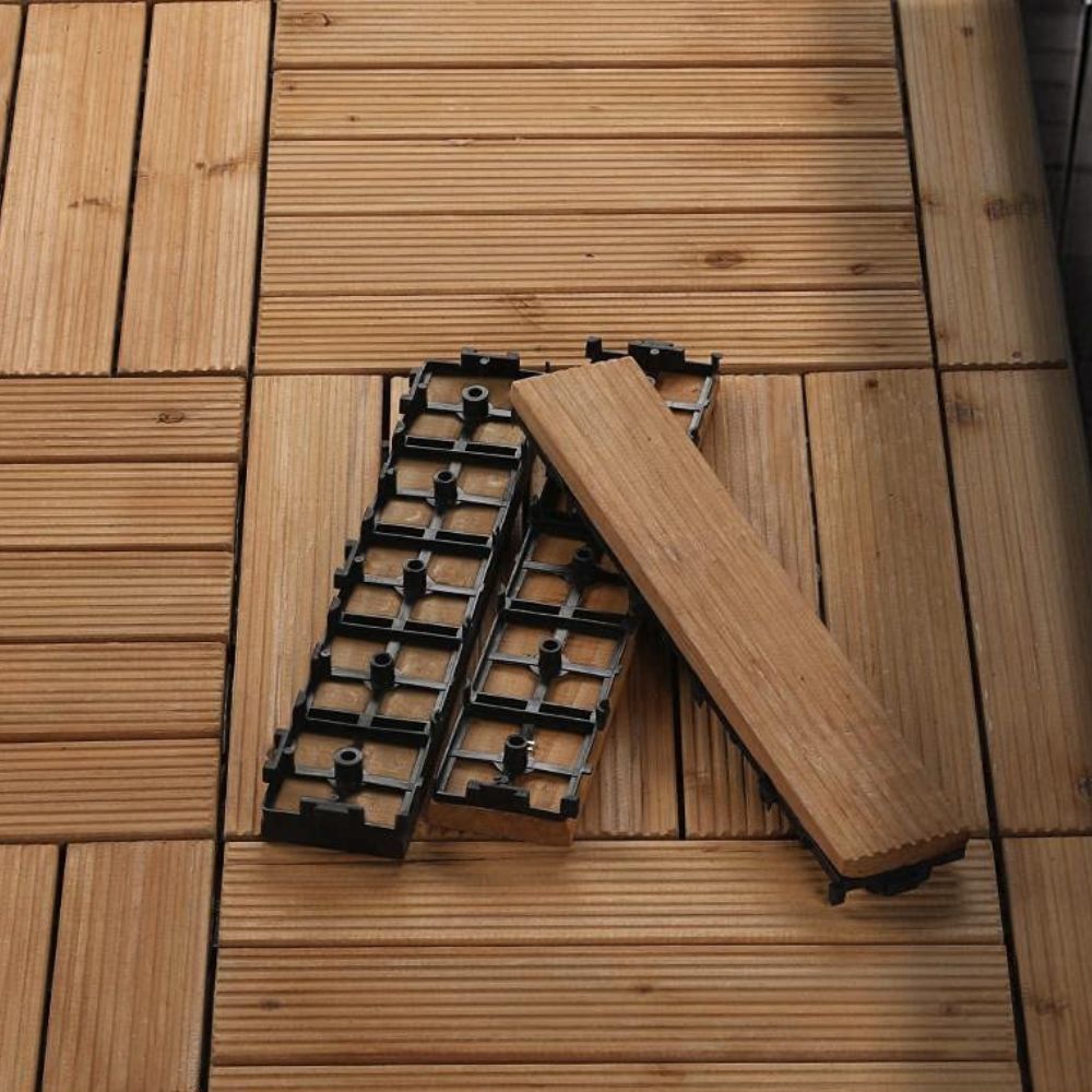 SnapDeck | Verbundene Holzfliesen für Innen & Außen Decorique.de