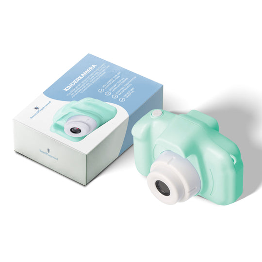 SnapPixer | Kreative Kinderkamera für kleine Entdecker Mintgrün Decorique.de