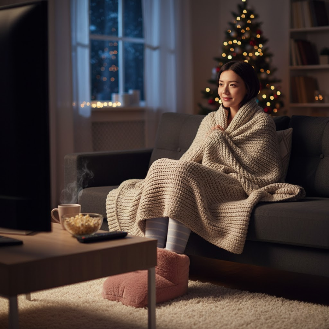 SnoozeFeet | Drahtloser Elektrischer Fußwärmer mit 3 Heizstufen Decorique.de