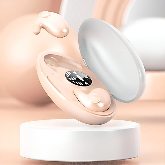 SnoozePods | Ultraflache Bluetooth-Kopfhörer für Schlaf & Alltag Beige Decorique.de