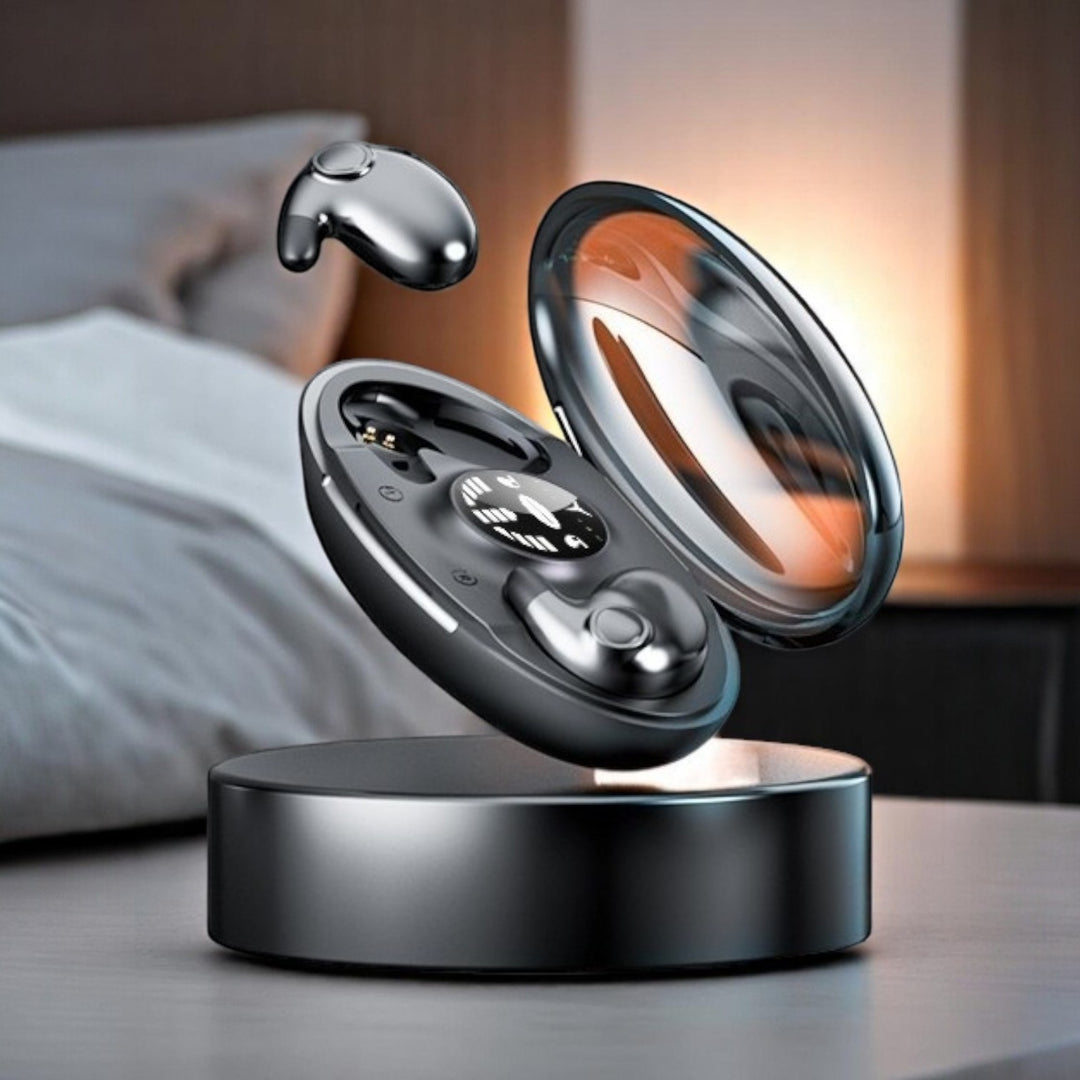 SnoozePods | Ultraflache Bluetooth-Kopfhörer für Schlaf & Alltag Schwarz Decorique.de