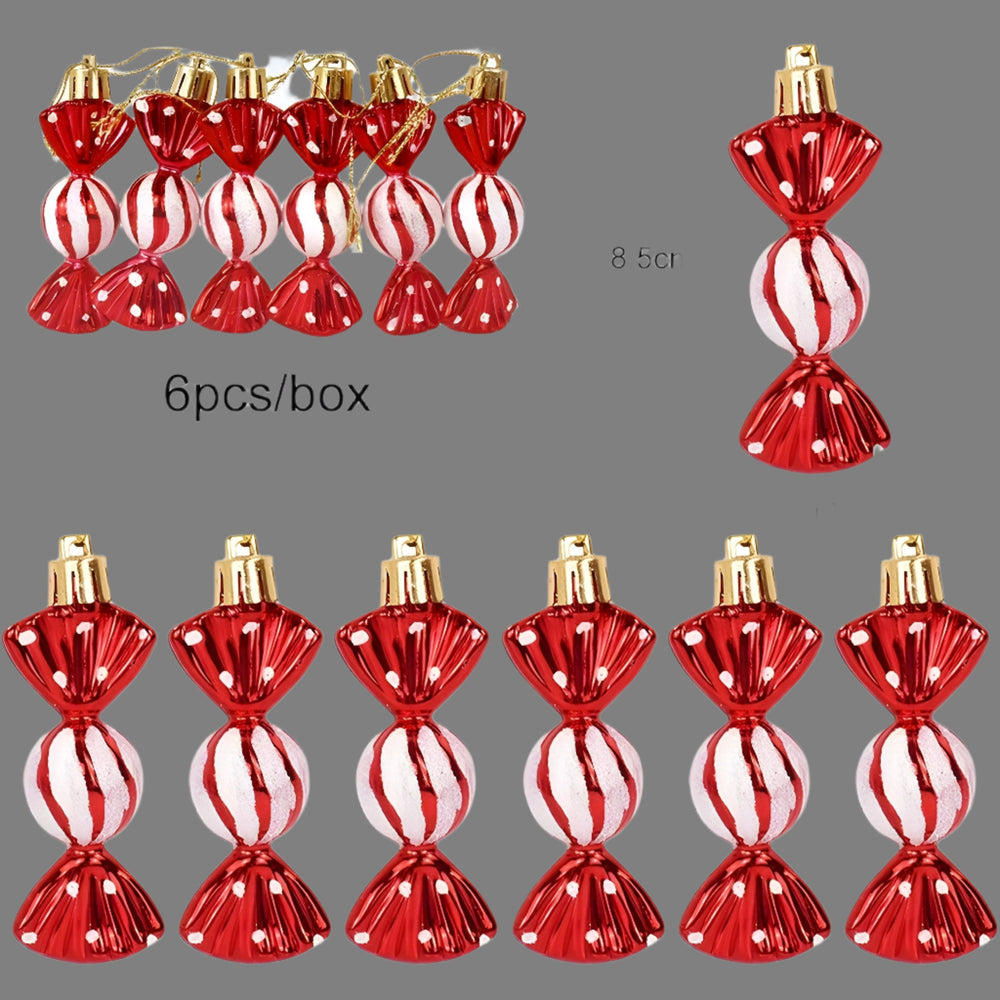 SnowMint | Charmante Weihnachtsornamente-Set B Decorique.de