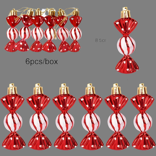 SnowMint | Charmante Weihnachtsornamente-Set B Decorique.de