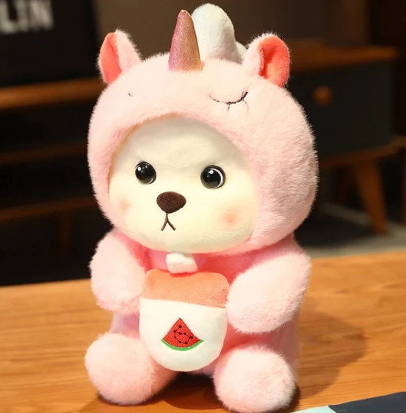 SnugBear | Kuscheliger Plüschbär für Geborgenheit Stil 2 Decorique.de