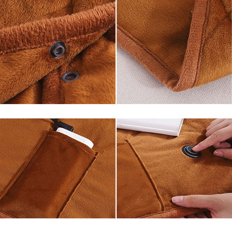 SnugGlow | USB-Heizdecke – 3 Heizstufen & automatische Abschaltung Decorique.de