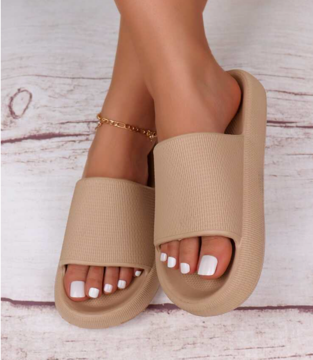 SoftEase | Ergonomische Sandalen – Leicht, rutschfest & komfortabel Khaki Decorique.de