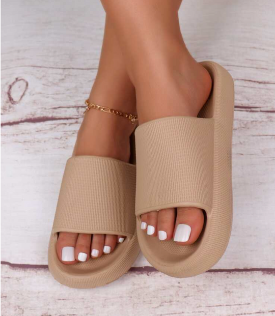 SoftEase | Ergonomische Sandalen – Leicht, rutschfest & komfortabel Khaki Decorique.de