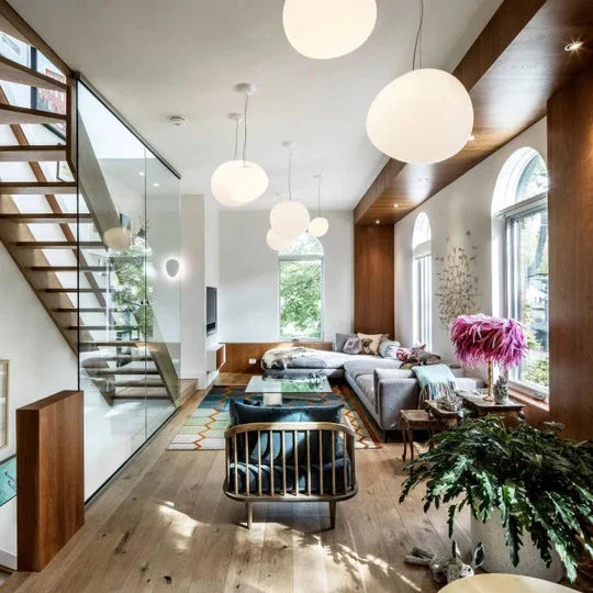 SoftSphere | Milchglas-Pendelleuchte mit sanftem Licht Decorique.de