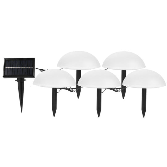 SolarDome | Halbkugel LED Gartenlichter im 5er Set Decorique.de