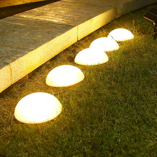 SolarDome | Halbkugel LED Gartenlichter im 5er Set Decorique.de