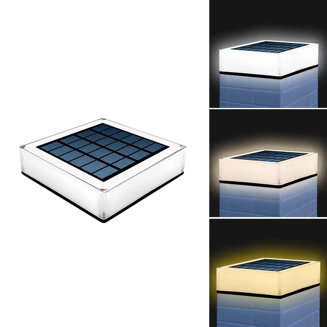 SolarFlat | LED Außenlampe – Ultraflaches Design & IP65 Satz von 2 Decorique.de