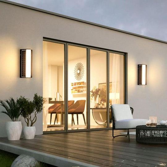 SolarLine | Schlanke Acryl-Wandleuchte für Außen Decorique.de