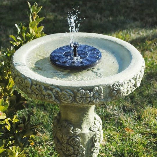 SolarMist | Geräuschloser Gartenbrunnen mit Sonnentechnologie Decorique.de