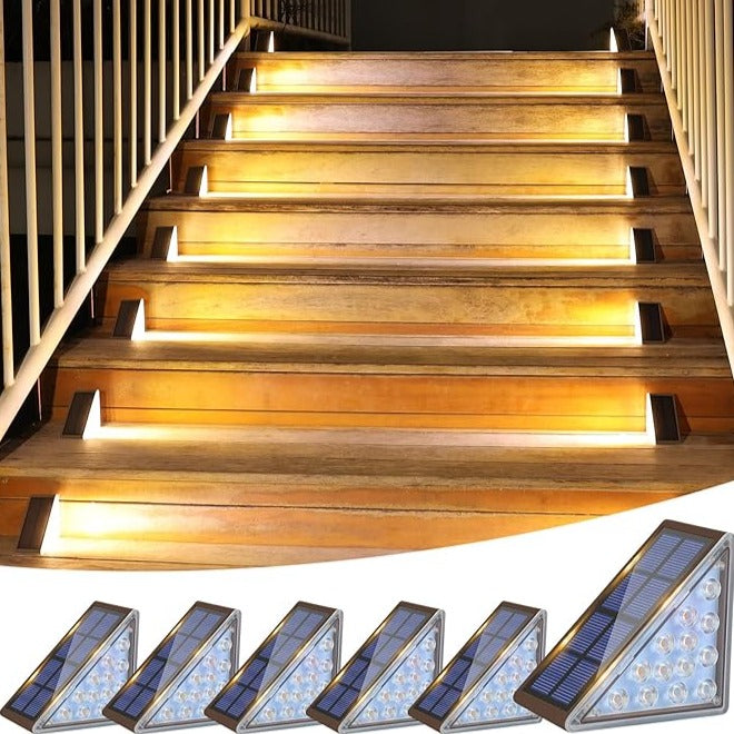 SolarStep | Umweltfreundliche Solar-Treppenlichter Decorique.de