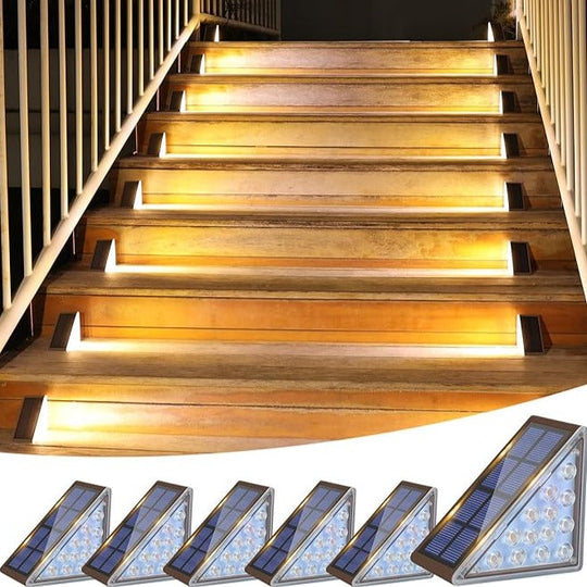 SolarStep | Umweltfreundliche Solar-Treppenlichter Decorique.de