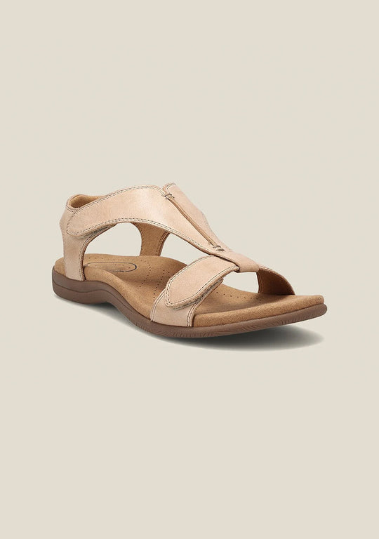 Solexa | Bequeme und Stützende Sandalen | Damenmode Beige Decorique.de