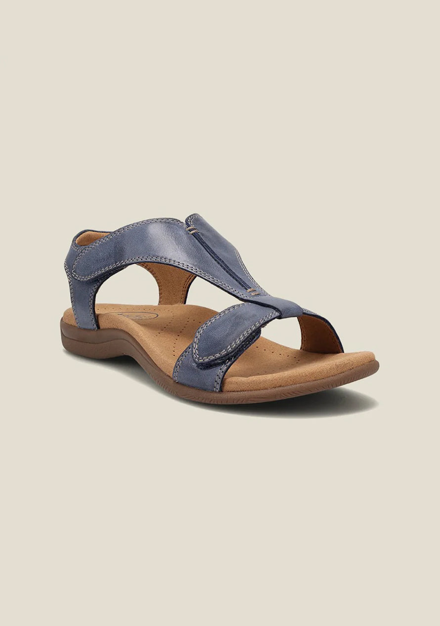 Solexa | Bequeme und Stützende Sandalen | Damenmode Blau Decorique.de